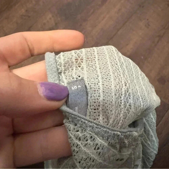 Aerie  grey lace cottagecore bralette S - Picture 4 of 4